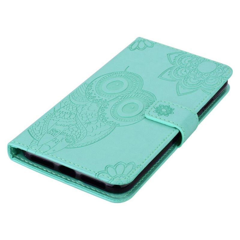 Etui Folio Do Samsung Galaxy A13 5g Sowa Mandala I Smycz