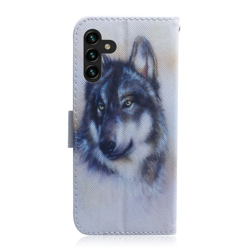 Etui Folio Do Samsung Galaxy A13 5g Wygląd Psa