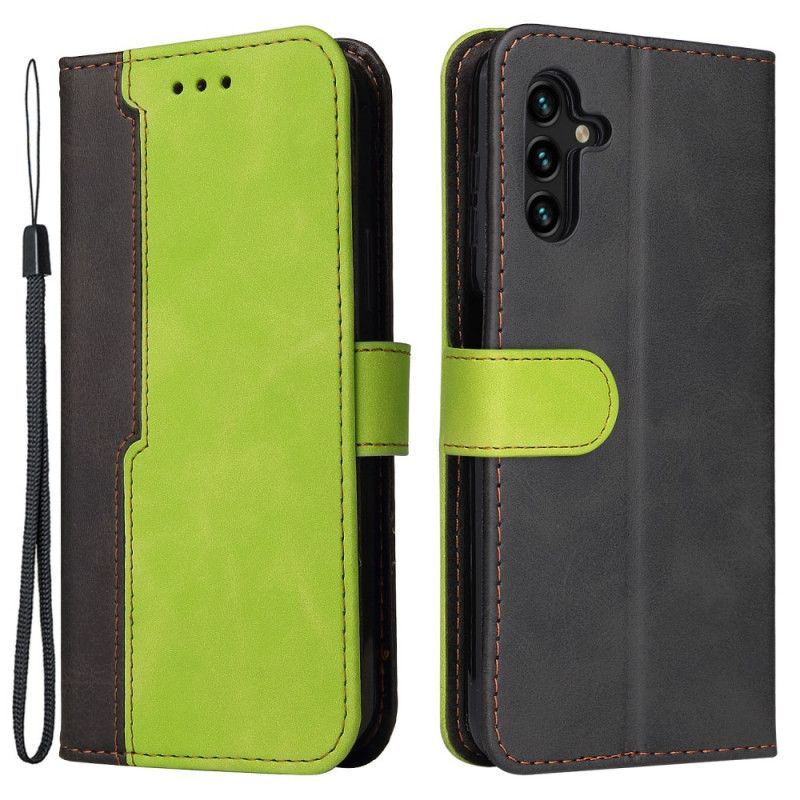 Etui Folio Samsung Galaxy A13 5g Dwukolorowy Etui Ochronne