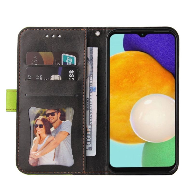 Etui Folio Samsung Galaxy A13 5g Dwukolorowy Etui Ochronne