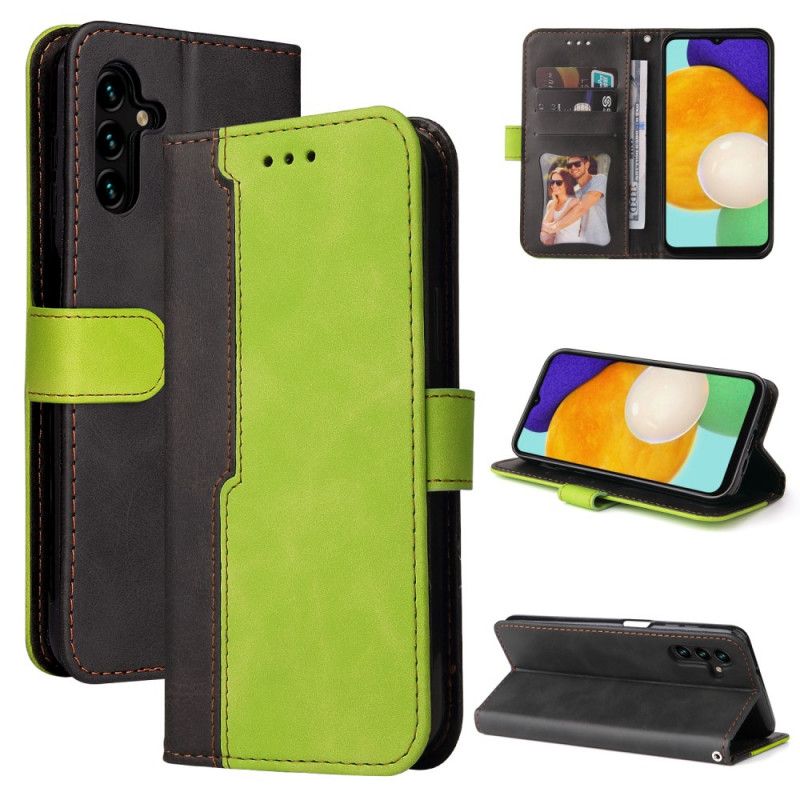 Etui Folio Samsung Galaxy A13 5g Dwukolorowy Etui Ochronne