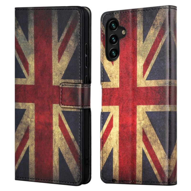 Etui Folio Samsung Galaxy A13 5g Flaga Anglii Etui Ochronne