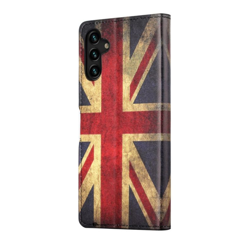 Etui Folio Samsung Galaxy A13 5g Flaga Anglii Etui Ochronne