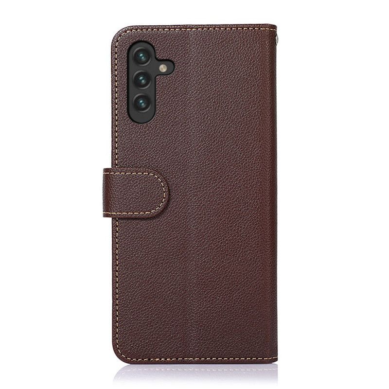 Etui Folio Samsung Galaxy A13 5g Lychee Style Rfid Khazneh