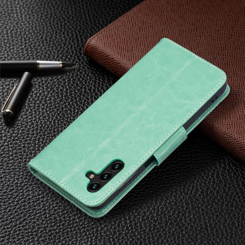 Etui Folio Samsung Galaxy A13 5g Motyle W Locie Ze Smyczą