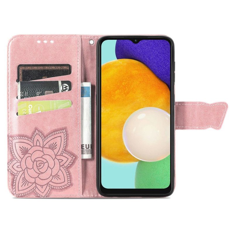 Etui Folio Samsung Galaxy A13 5g Pół Motyli Etui Ochronne