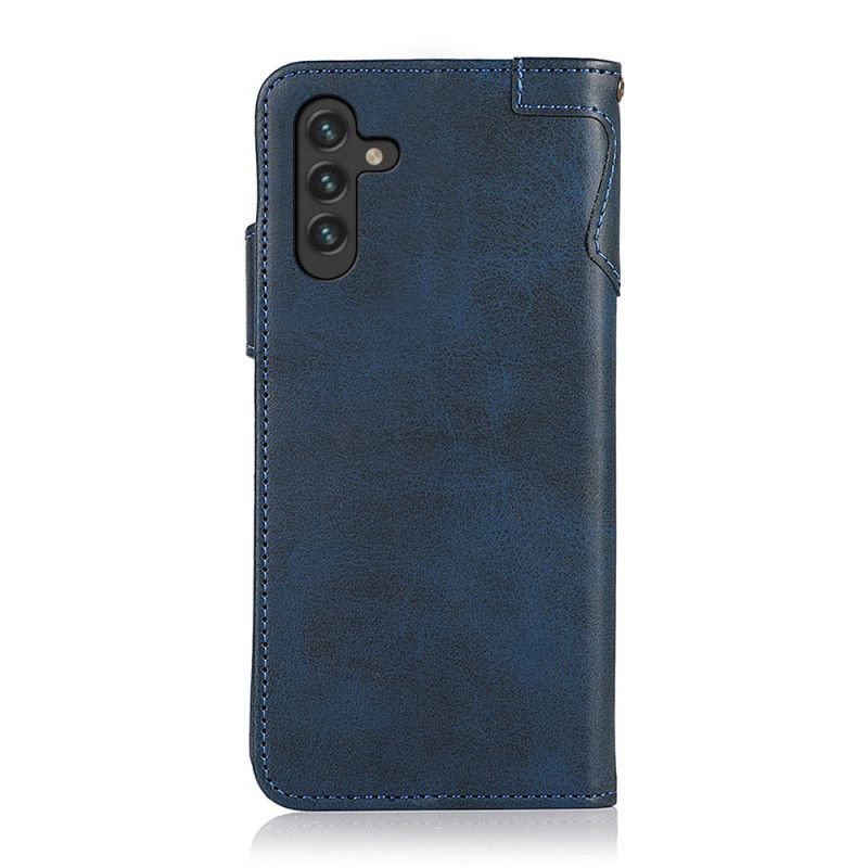 Etui Folio Samsung Galaxy A13 5g Przycisk Magnetyczny Khazneh