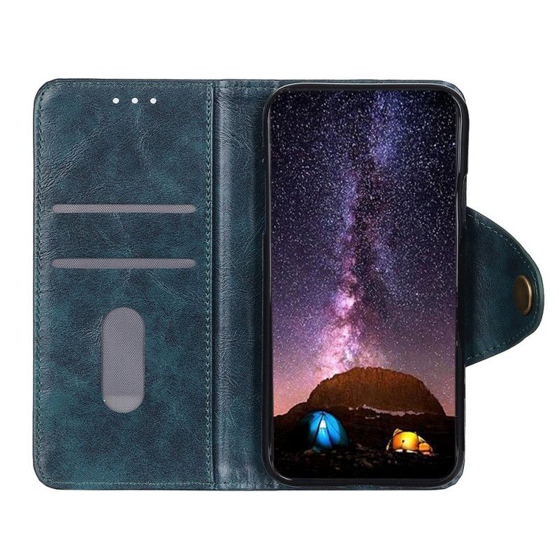 Etui Folio Samsung Galaxy A13 5g Przycisk Patentowy Ze Sztucznej Skóry Etui Ochronne