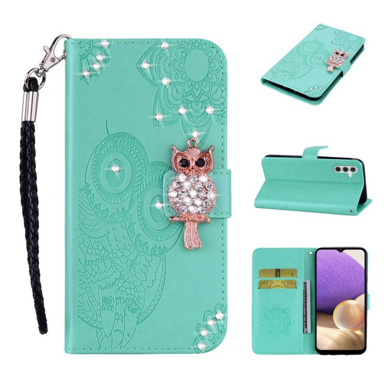 Etui Folio Samsung Galaxy A13 5g Sowa Mandala I Urok Etui Ochronne