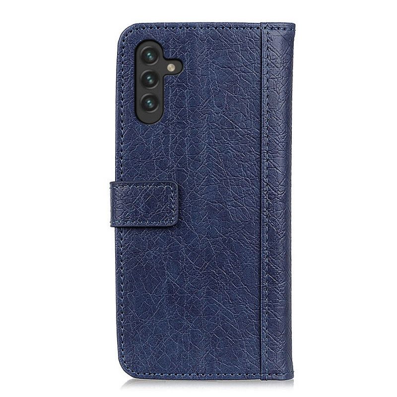 Etui Folio Samsung Galaxy A13 5g Sztuczna Skóra Styl Nosorożca Etui Ochronne