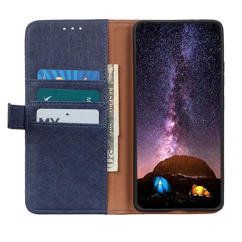 Etui Folio Samsung Galaxy A13 5g Sztuczna Skóra Styl Nosorożca Etui Ochronne