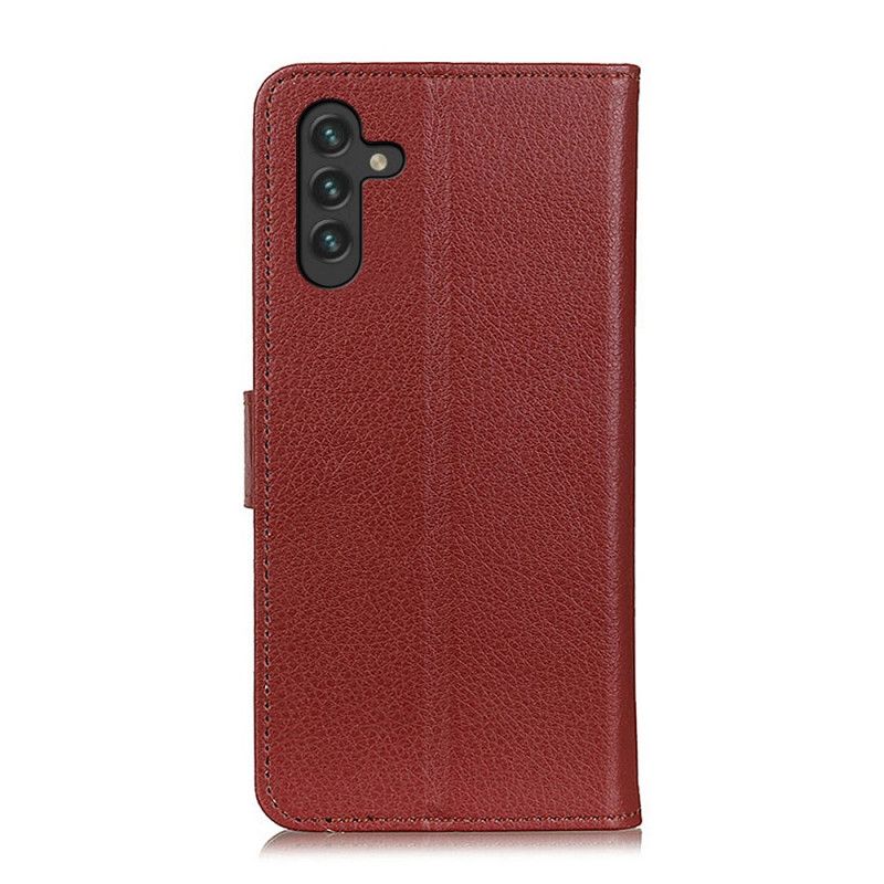 Etui Folio Samsung Galaxy A13 5g Tekstura Liczi