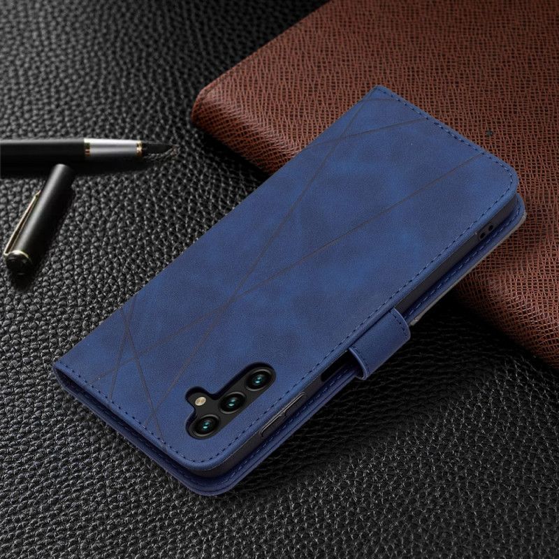 Etui Folio Samsung Galaxy A13 5g Trójkąty Kolorów Binfen Etui Ochronne