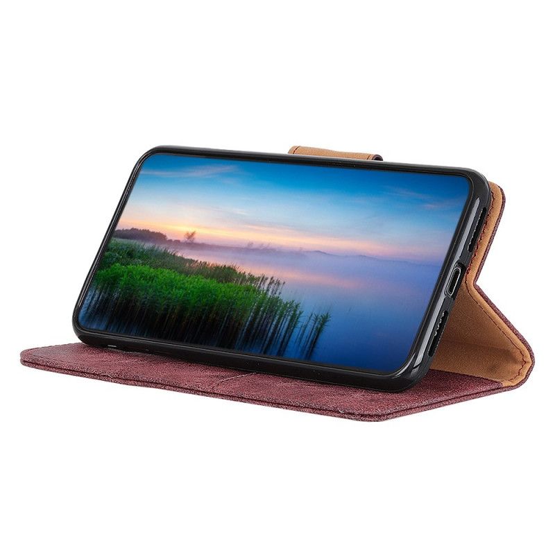 Etui Folio Samsung Galaxy A13 5g Vintage Split Skóra Etui Ochronne