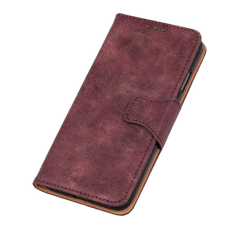 Etui Folio Samsung Galaxy A13 5g Vintage Split Skóra Etui Ochronne