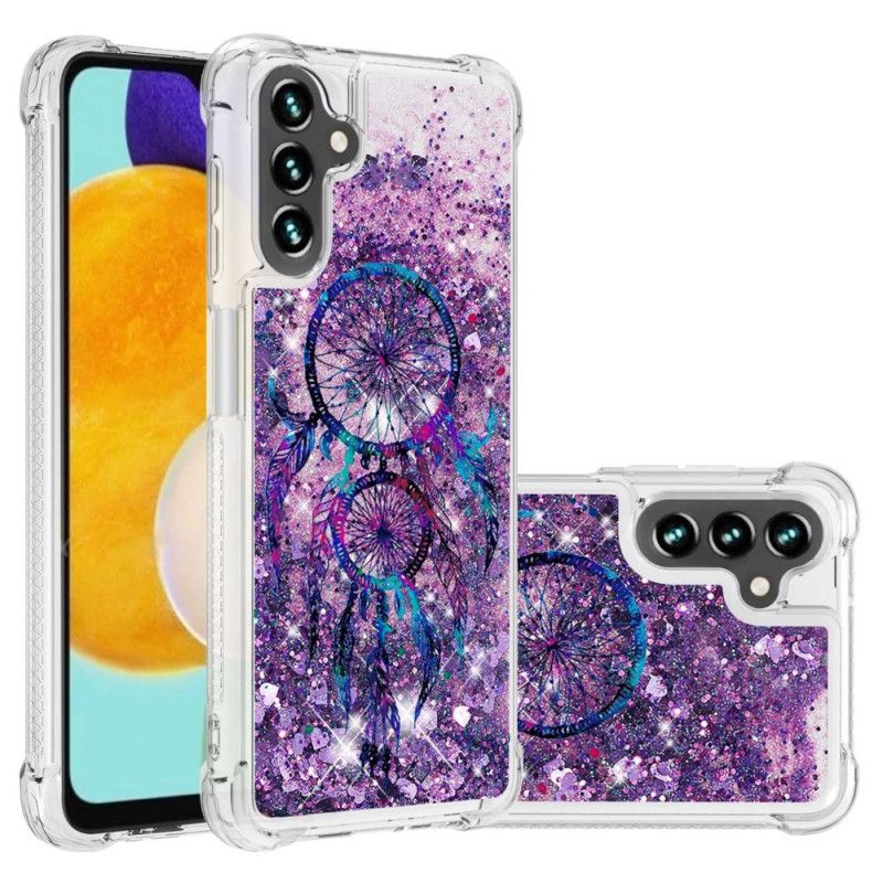 Etui Samsung Galaxy A13 5g Brokatowy Łapacz Snów