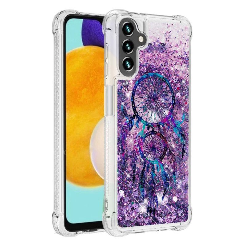 Etui Samsung Galaxy A13 5g Brokatowy Łapacz Snów