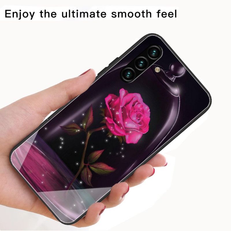 Etui Samsung Galaxy A13 5g Magiczne Różowe Szkło Hartowane