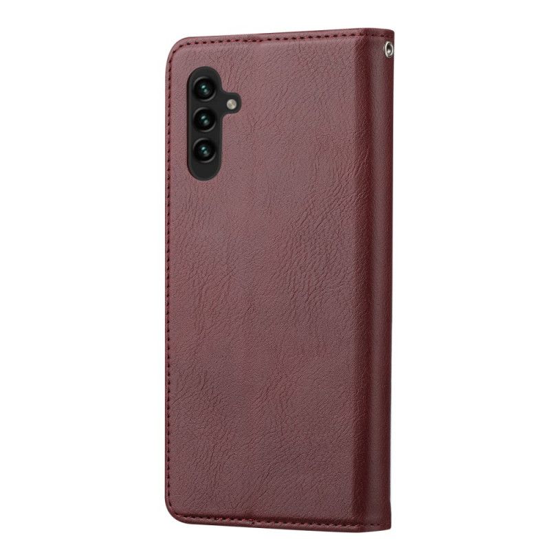 Flip Kotelot Do Samsung Galaxy A13 5g Etui Na Karty Ze Sztucznej Skóry