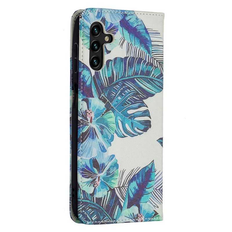 Flip Kotelot Do Samsung Galaxy A13 5g Liście