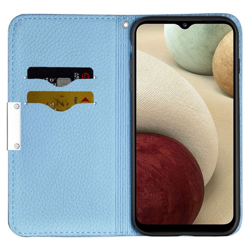 Flip Kotelot Do Samsung Galaxy A13 5g Litchi Ultra Chic Sztuczna Skóra