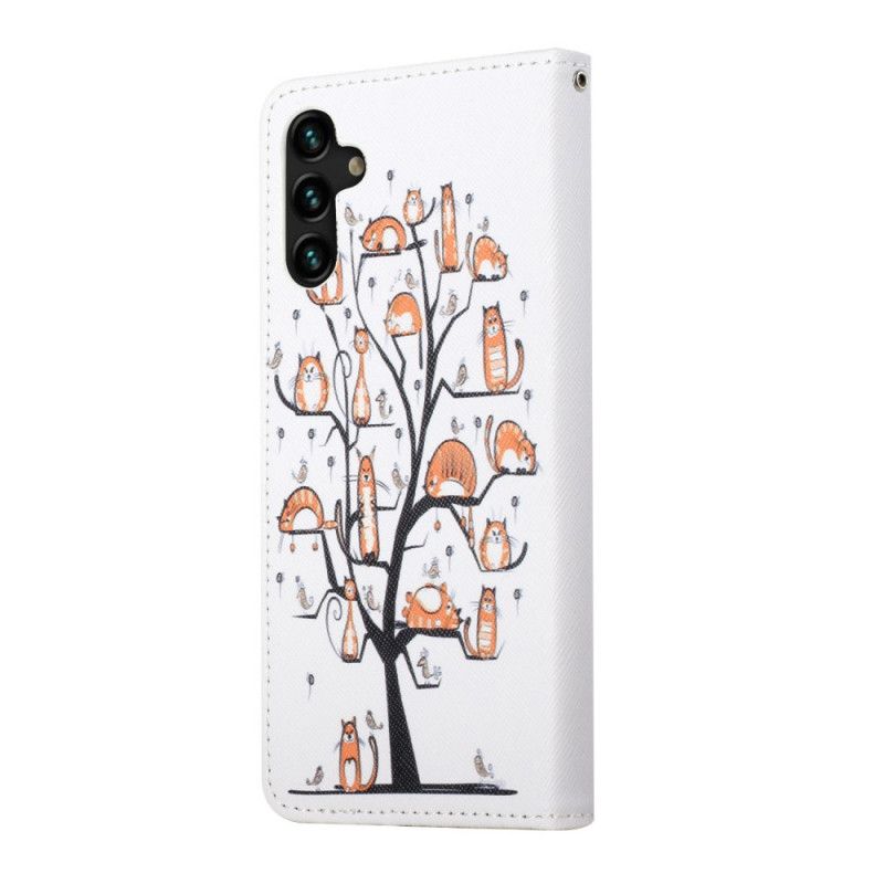 Obudowa Samsung Galaxy A13 5g Etui Na Telefon Funky Cats Strappy