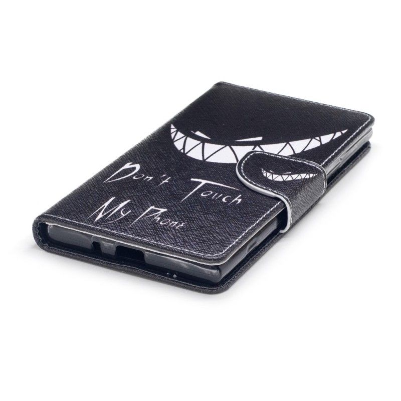 Etui Folio Sony Xperia XZ1 Diabelski Telefon Etui Ochronne