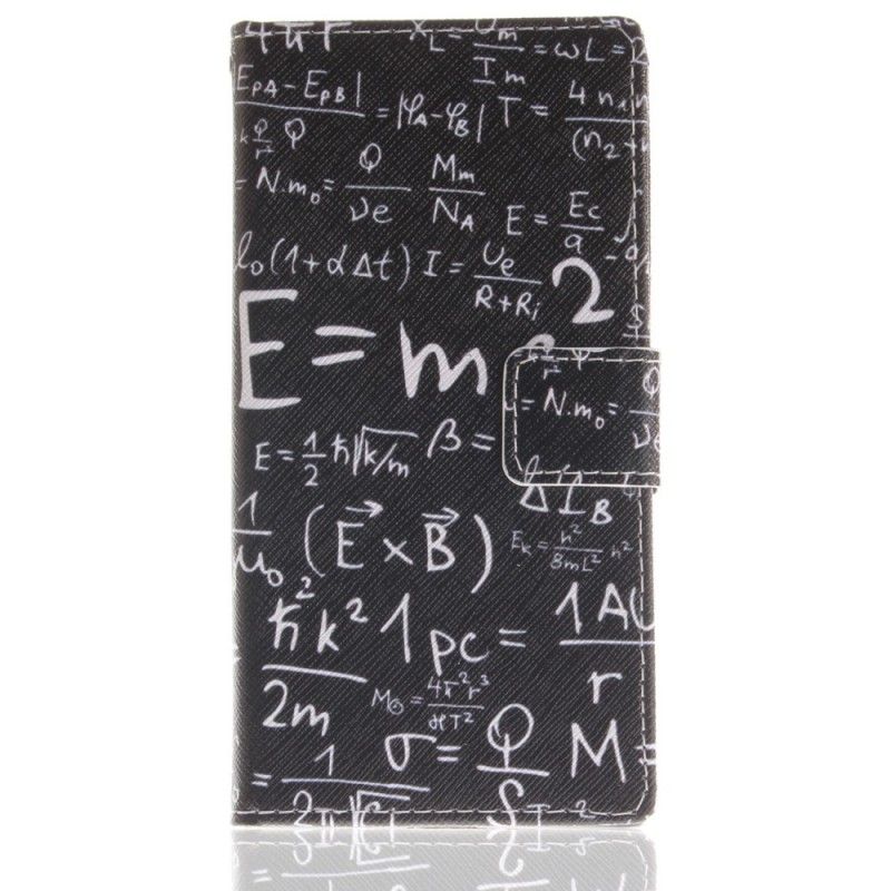 Etui Folio Sony Xperia XZ1 Obliczenia Matematyczne Etui Ochronne