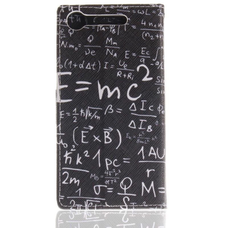 Etui Folio Sony Xperia XZ1 Obliczenia Matematyczne Etui Ochronne