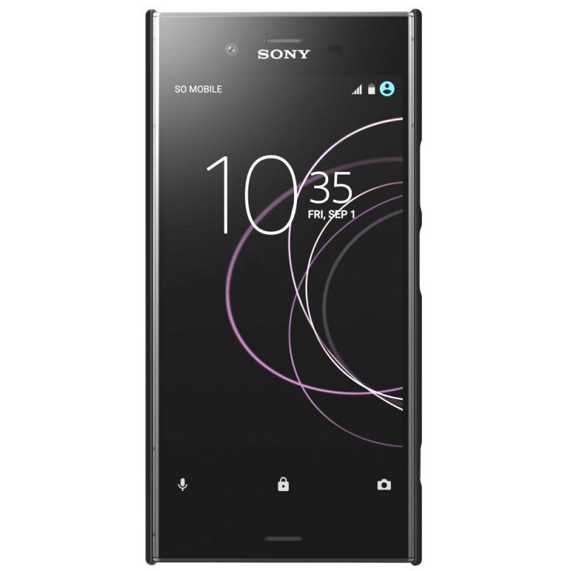 Etui Sony Xperia XZ1 Czarny Sztywny Matowy Nillkin