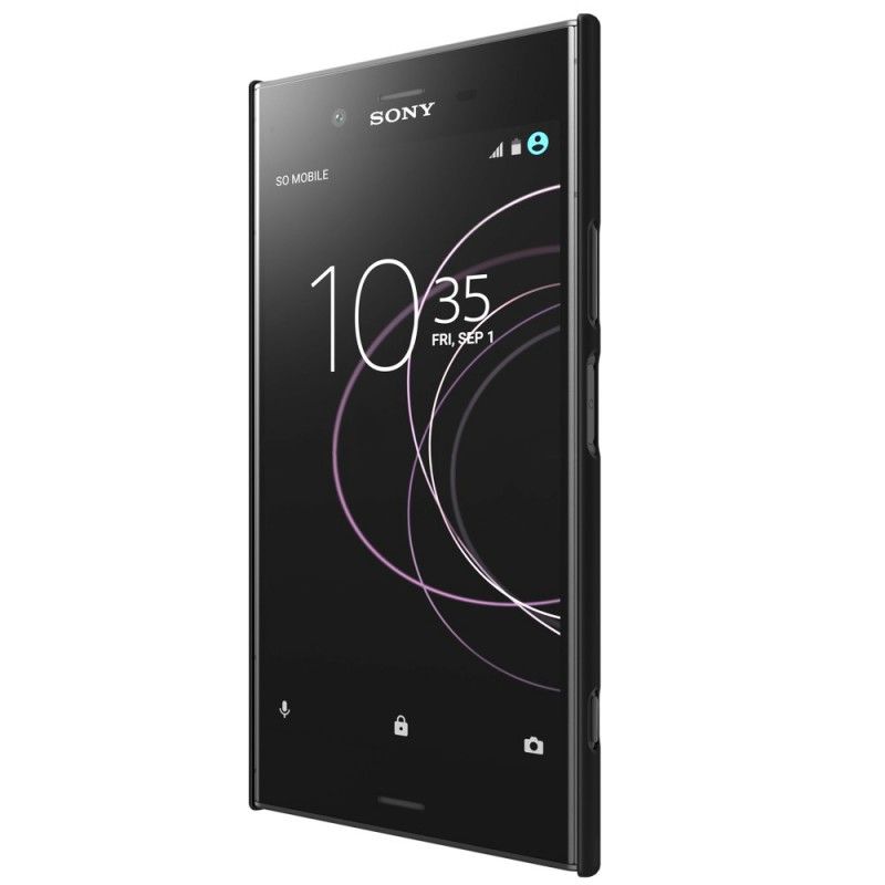 Etui Sony Xperia XZ1 Czarny Sztywny Matowy Nillkin