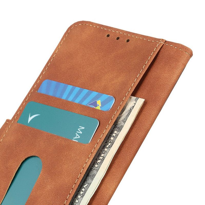 Etui Folio Huawei Nova 9 / Honor 50 Efekt Skóry Vintage Khazneh Etui Ochronne