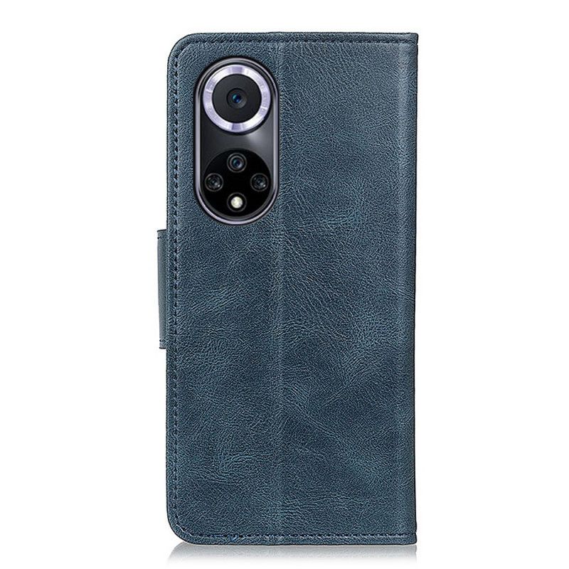 Etui Folio Huawei Nova 9 / Honor 50 Odwracalne Zapięcie Z Efektem Skóry Etui Ochronne