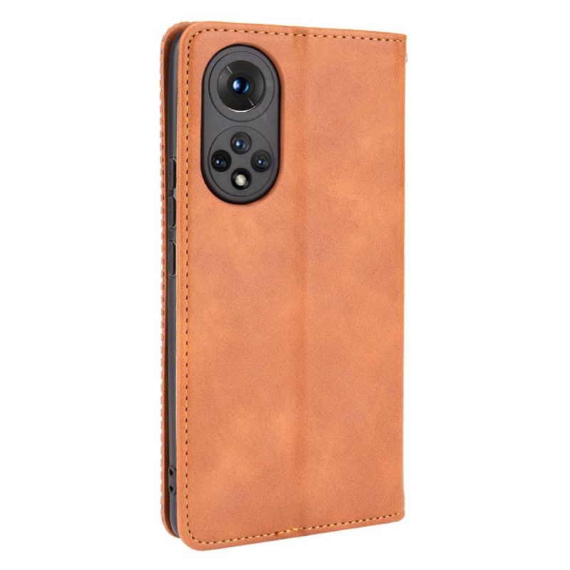 Flip Kotelot Huawei Nova 9 / Honor 50 Etui Na Telefon Stylizowany Efekt Skóry W Stylu Vintage