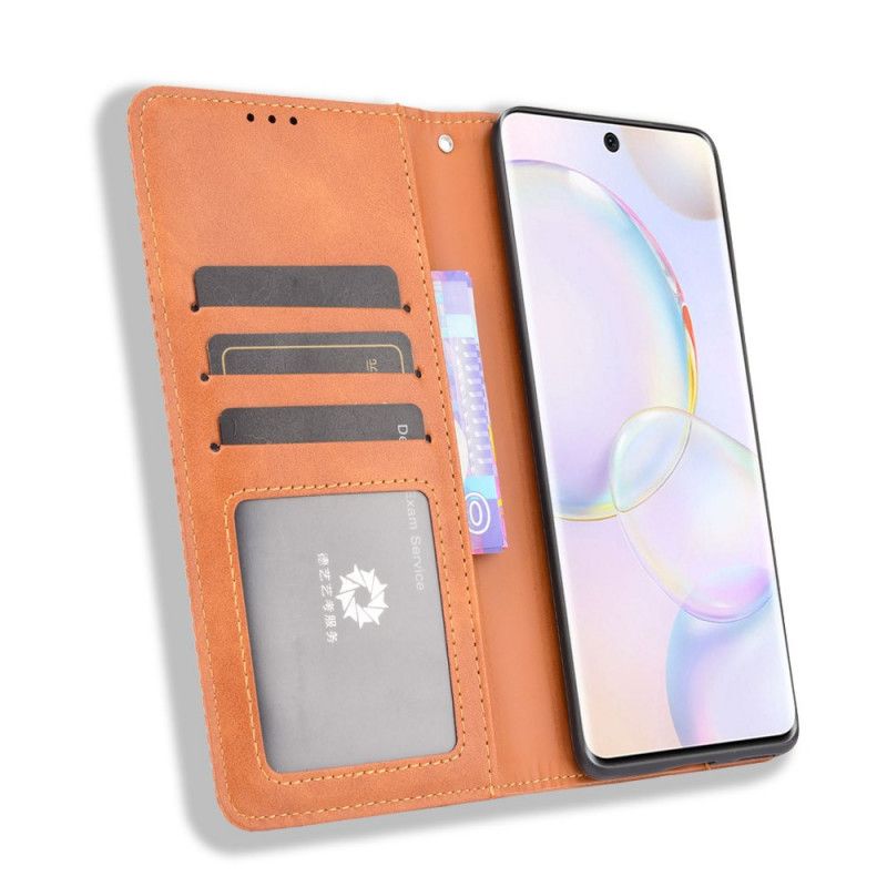 Flip Kotelot Huawei Nova 9 / Honor 50 Etui Na Telefon Stylizowany Efekt Skóry W Stylu Vintage