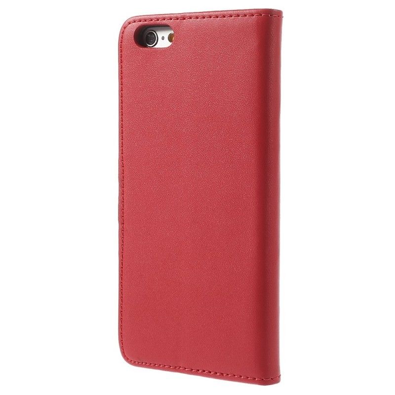 Etui Folio iPhone 6 / 6S Fioletowy Jasnoniebieski Z Zamknięciem Magnetycznym