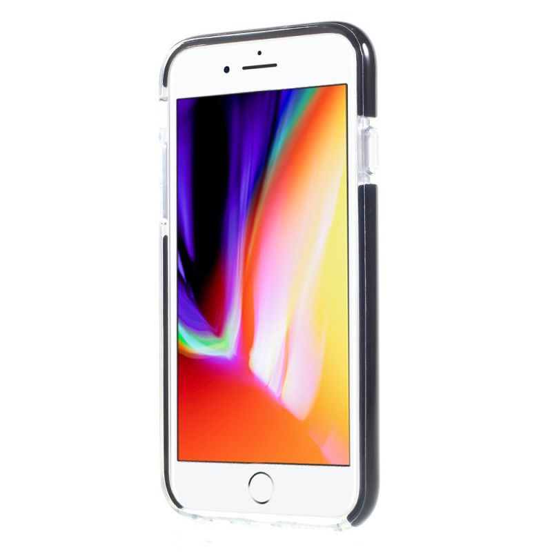 Etui iPhone 6 / 6S Czerwony Czarny Dwukolorowy