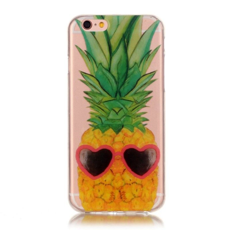 Etui iPhone 6 / 6S Przezroczysty Ananas Incognito Etui Ochronne