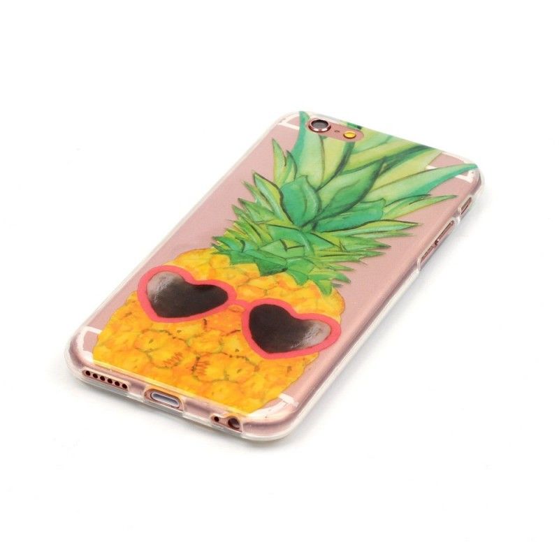 Etui iPhone 6 / 6S Przezroczysty Ananas Incognito Etui Ochronne