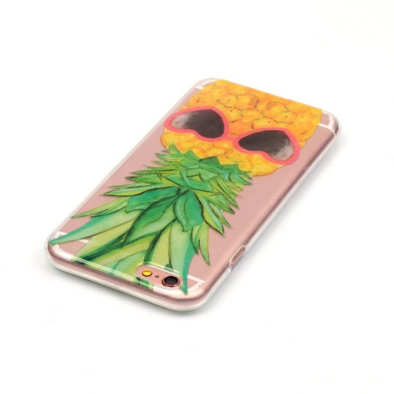 Etui iPhone 6 / 6S Przezroczysty Ananas Incognito Etui Ochronne