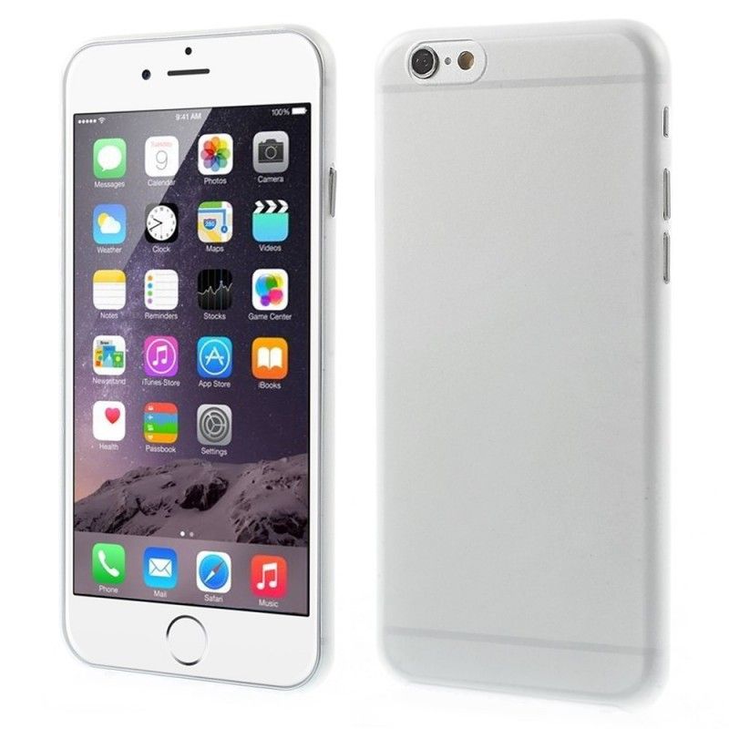 Futerały iPhone 6 / 6S Przezroczysty Czarny Etui na Telefon Bardzo Drobne - 03 Mm