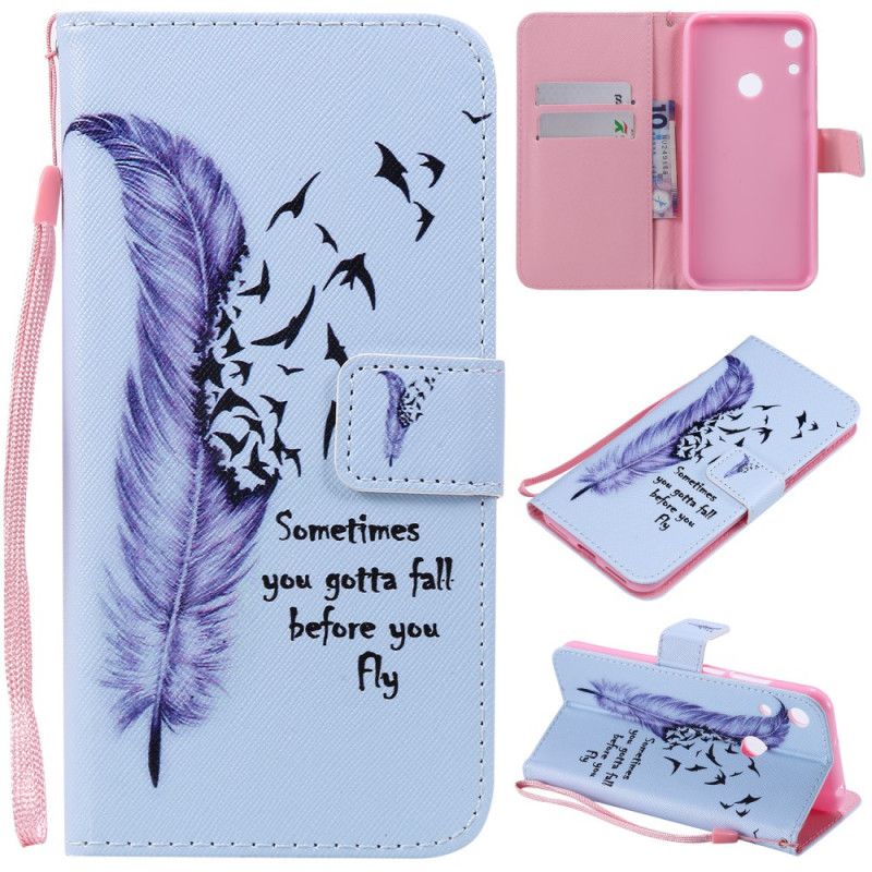 Etui Folio Huawei Y6 2019 Pióro Przed Lotem