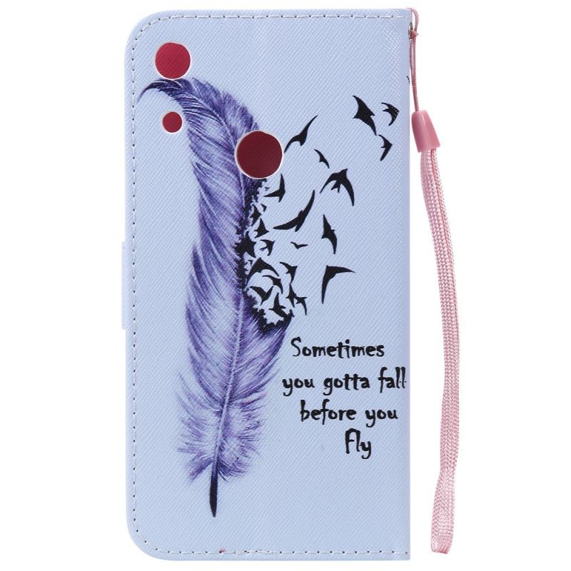 Etui Folio Huawei Y6 2019 Pióro Przed Lotem