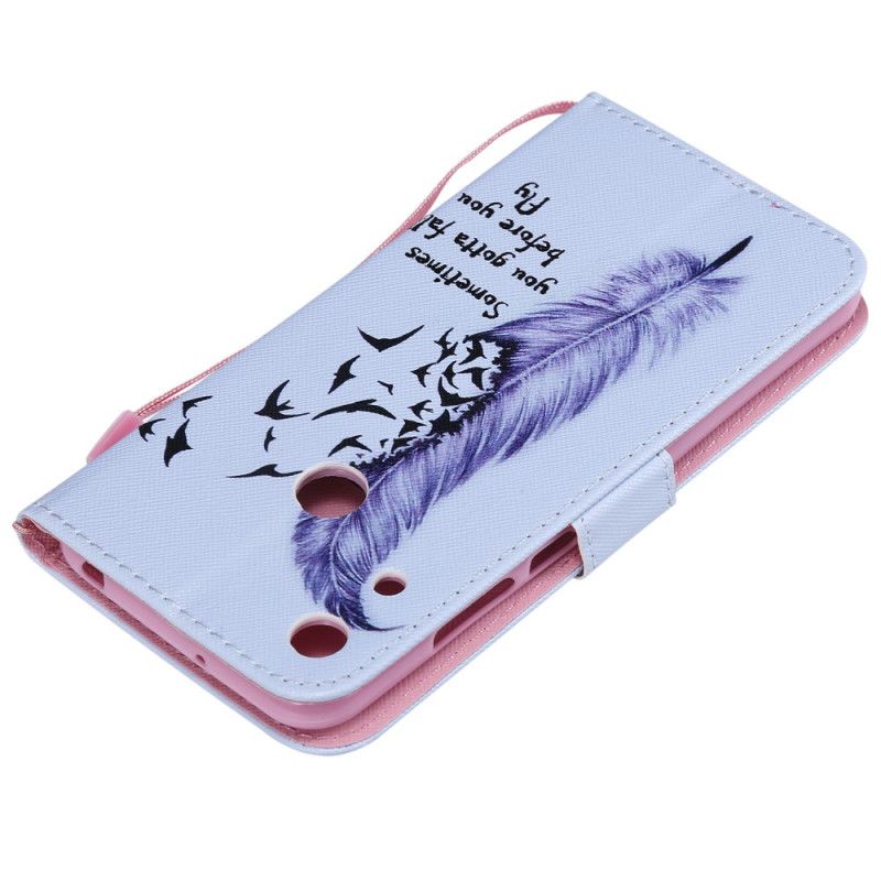 Etui Folio Huawei Y6 2019 Pióro Przed Lotem