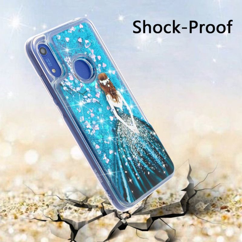 Etui Huawei Y6 2019 Brokat Księżniczki