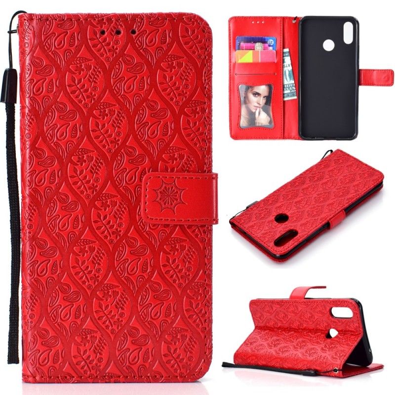 Etui Folio Huawei P Smart Plus Jasnoniebieski Wiele Arkuszy Etui Ochronne