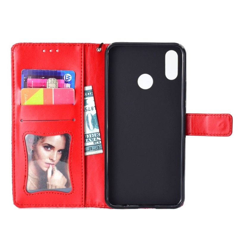 Etui Folio Huawei P Smart Plus Jasnoniebieski Wiele Arkuszy Etui Ochronne