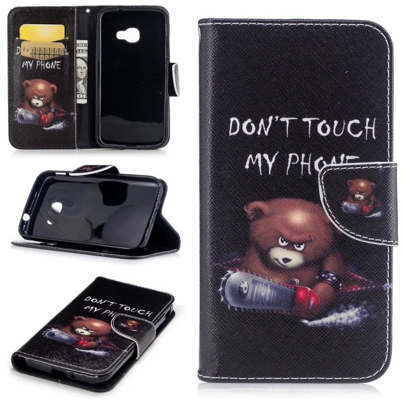 Etui Folio Samsung Galaxy XCover 4S / 4 Niebezpieczny Niedźwiedź