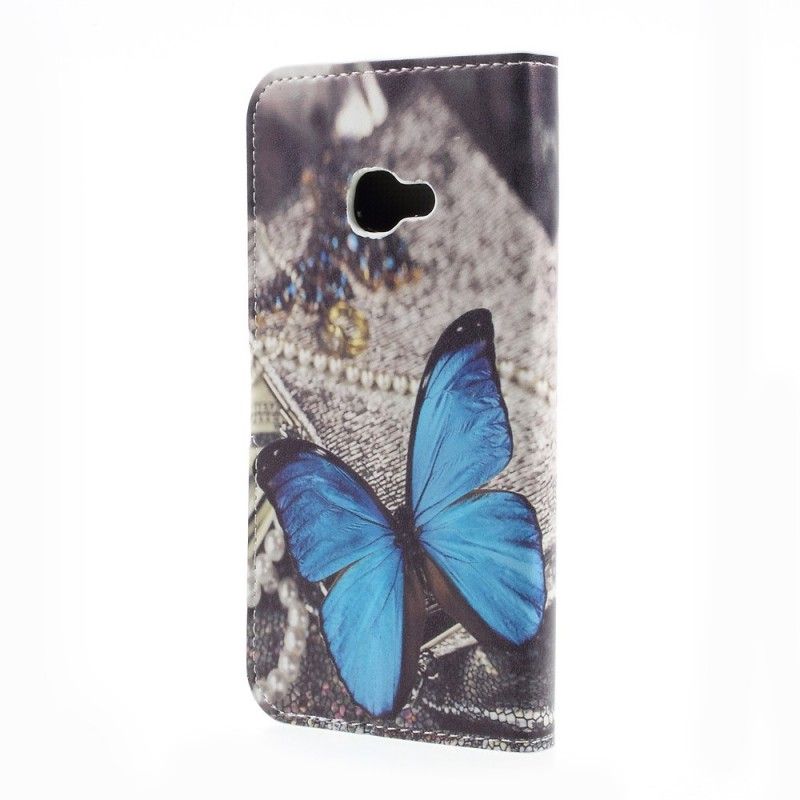 Etui Folio Samsung Galaxy XCover 4S / 4 Niebieski Motyl