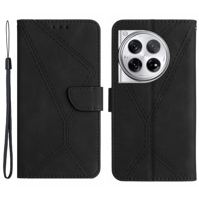 Etui Folio Oneplus 12r Linie I Kropki